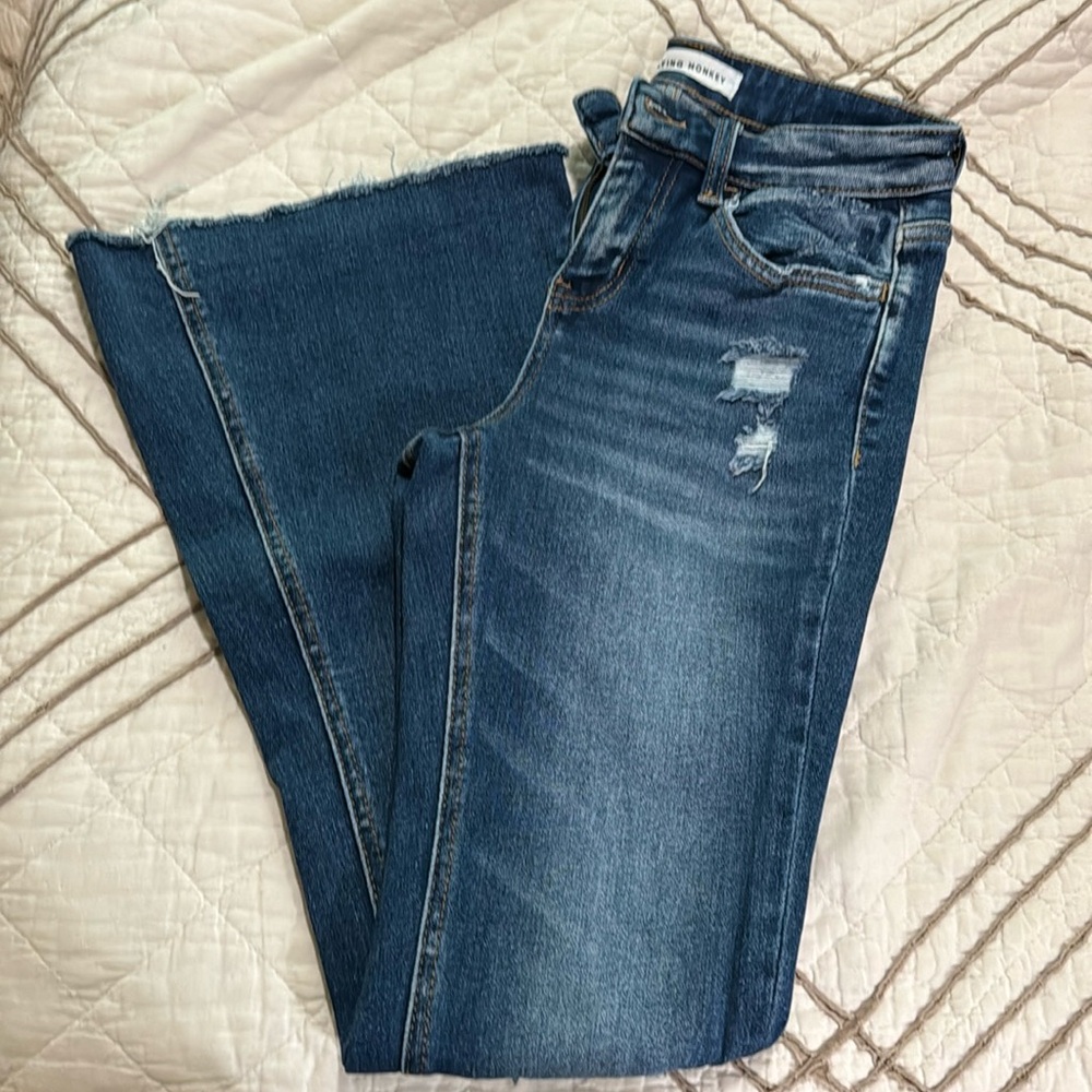 Flying Monkey flare leg jeans